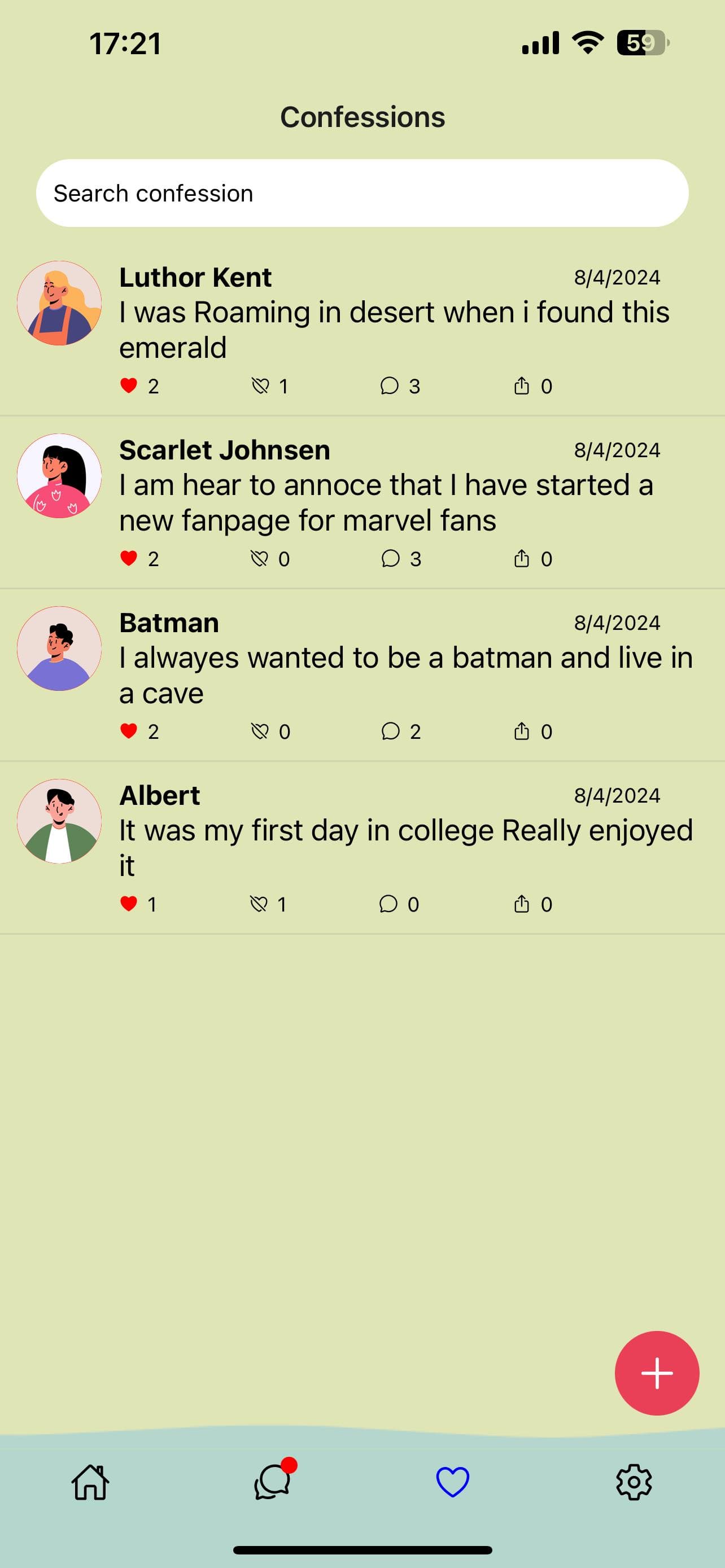 Chitzz screen 4