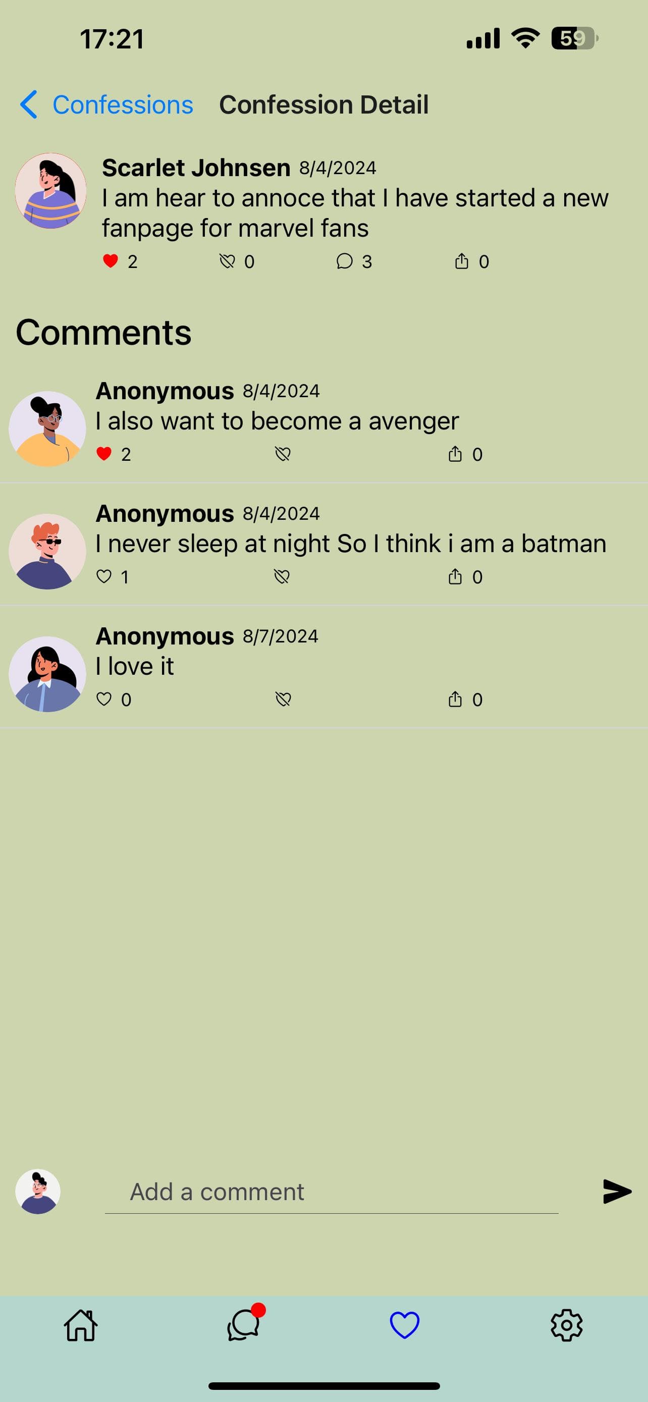 Chitzz screen 5
