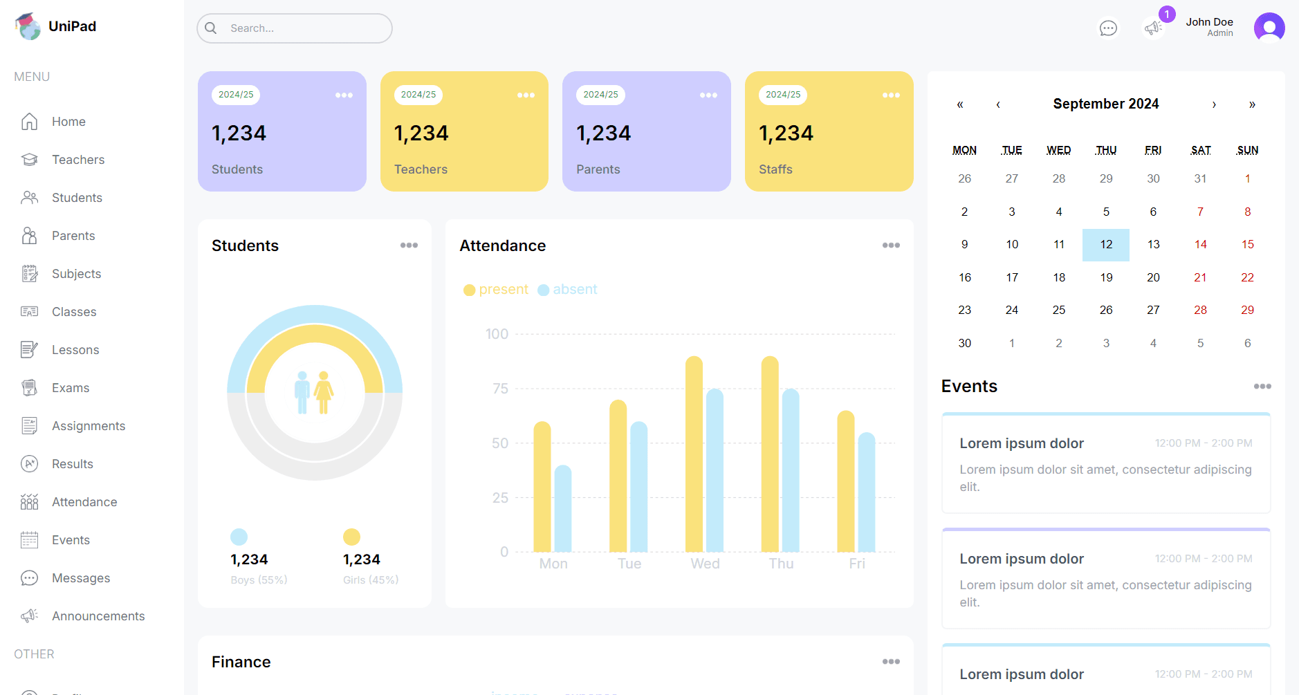 Unipad preview